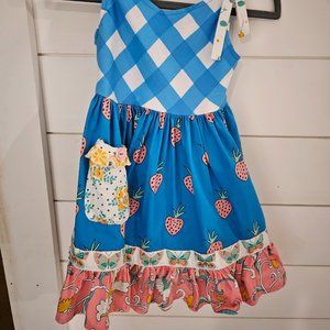 Wildflowers strawberry dress
